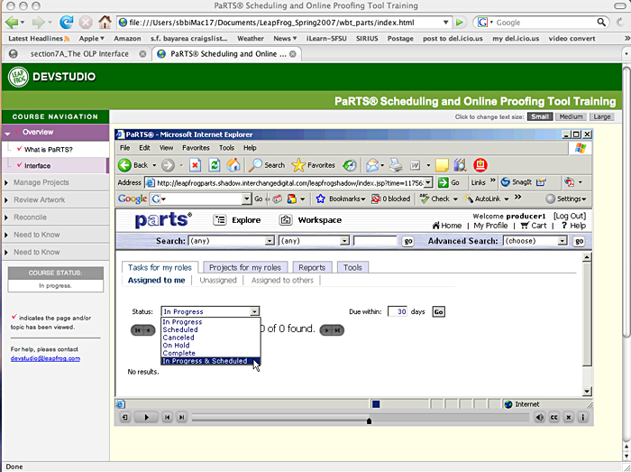 PaRTS_Interface